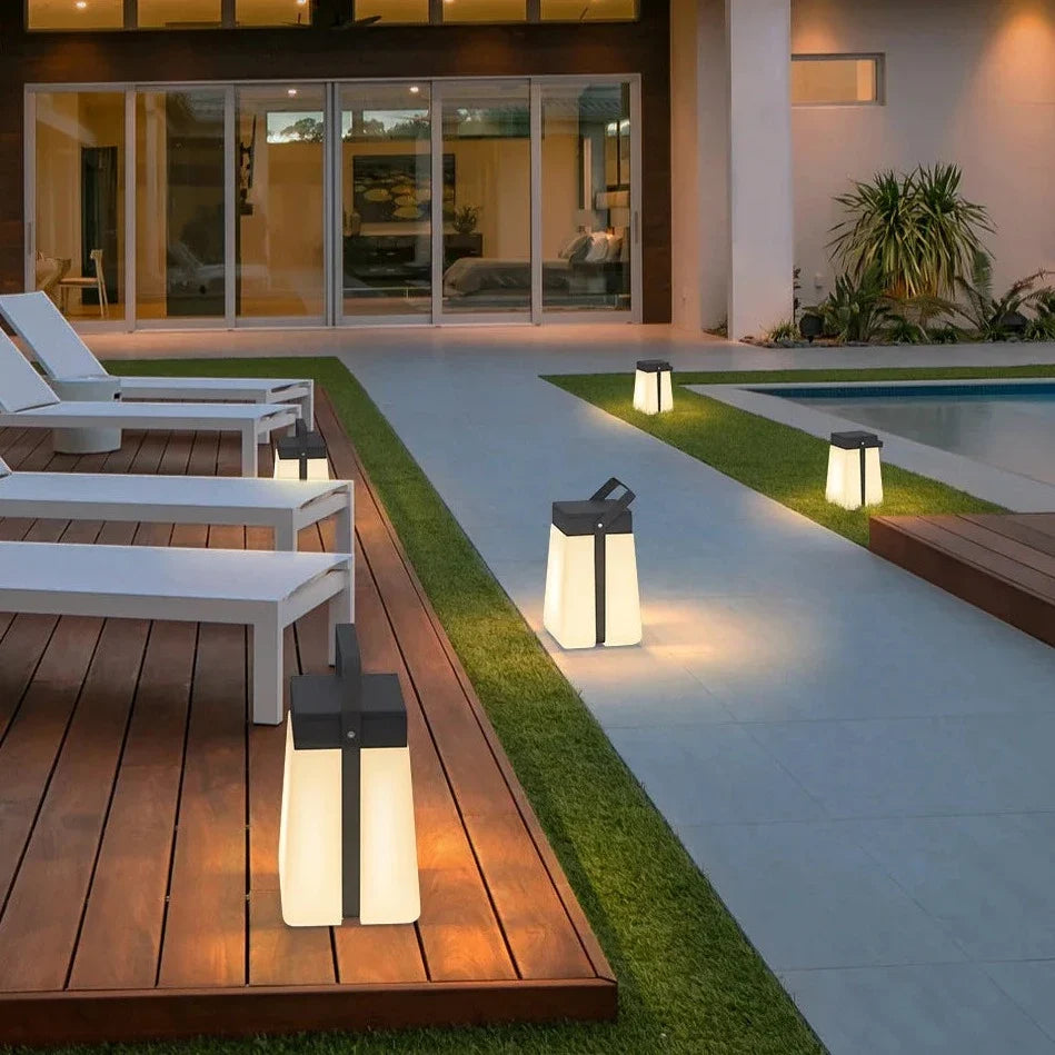 Santas Decorative Outdoor Solar Powered Led Light