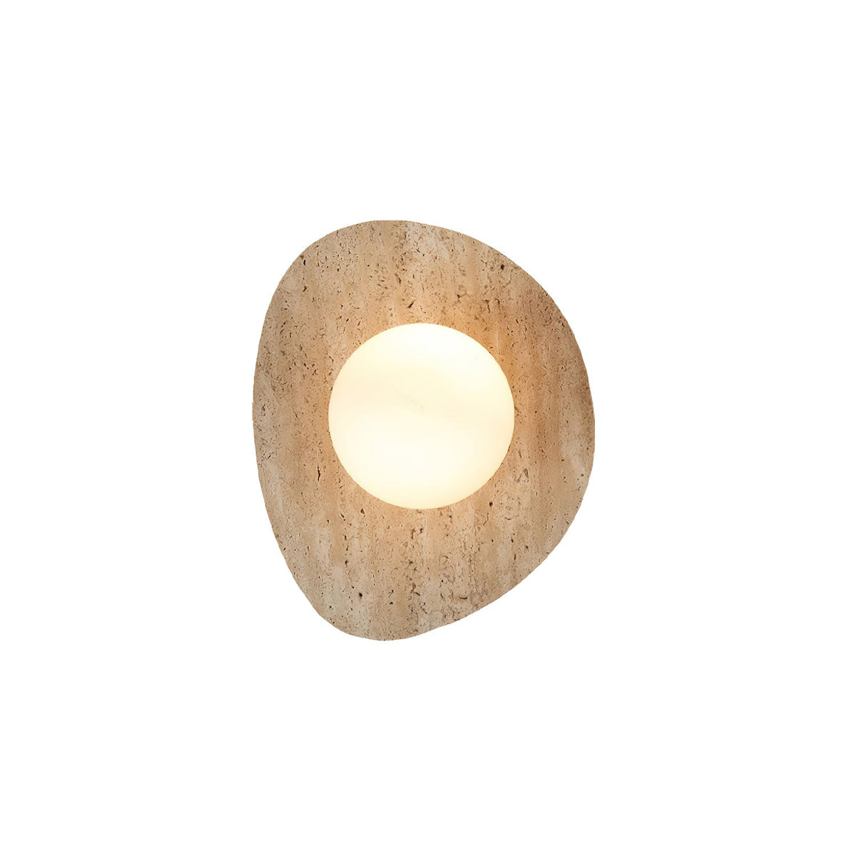 Uphae Travertine Wall Lamp