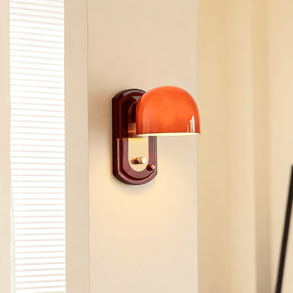 Scarlet Dome Wall Sconce
