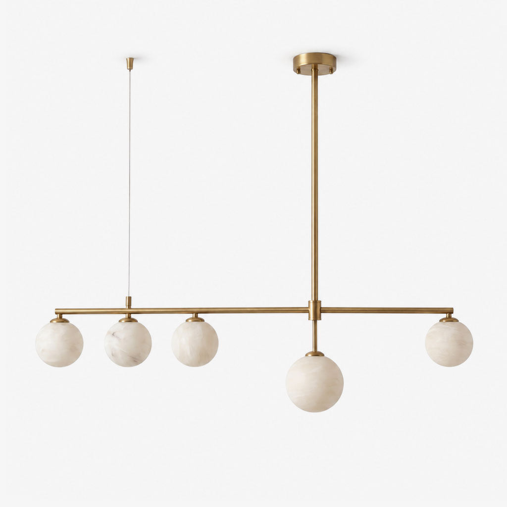 Seesaw Alabaster Chandelier