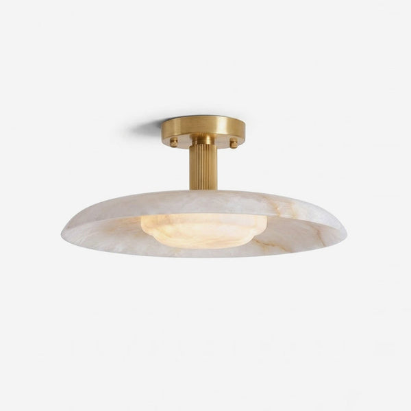 Avenorella Alabaster Flush Mount