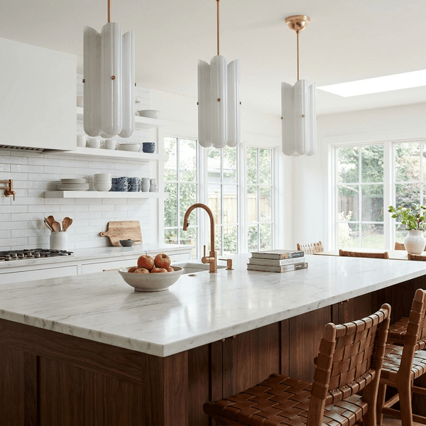 Seraphine Fluted Glass Pendant Light