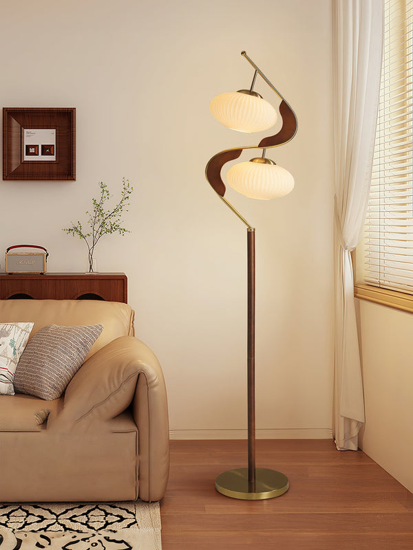 Serenita Double Shade Floor Lamp
