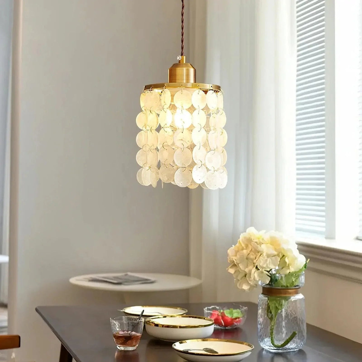 Shell Pendant Light