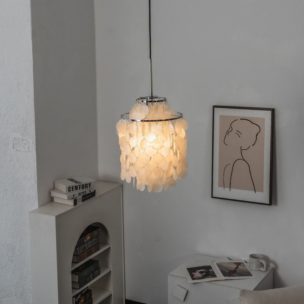 Shell Chandelier