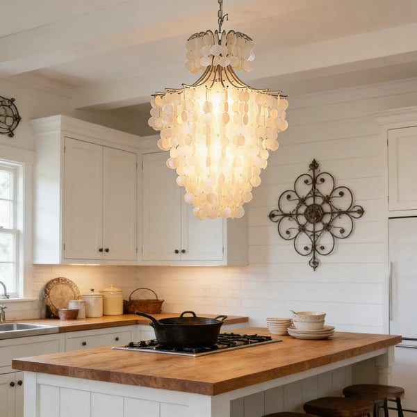 Shell Double-layer Chandelier