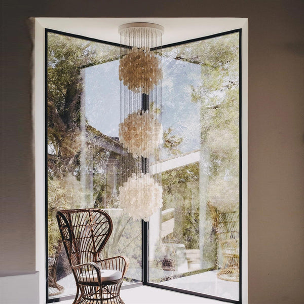 Idoris Postmodern Luxury Waterfall Chandelier