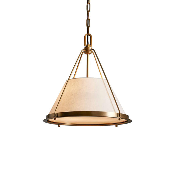 Umira Vintage Industrial Fabric Pendant Light