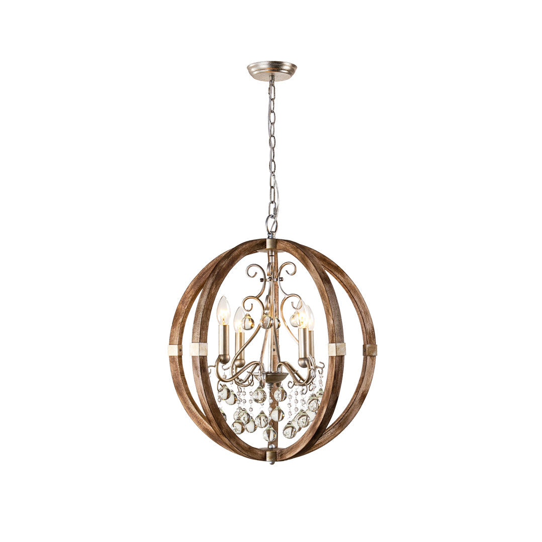 Oltheyra Elegance Wooden Pendant Lamp