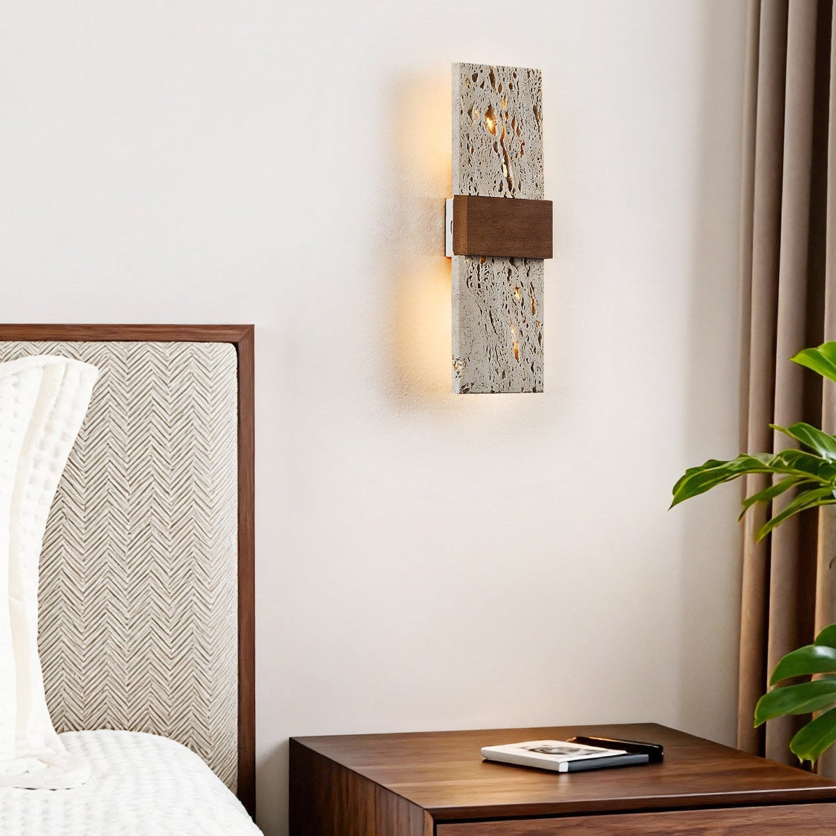 Siena Travertine Wall Light