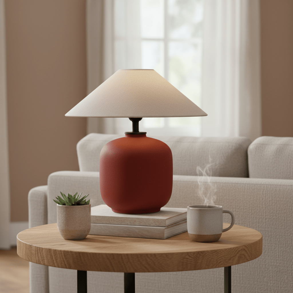 Sienna Clay Table Lamp