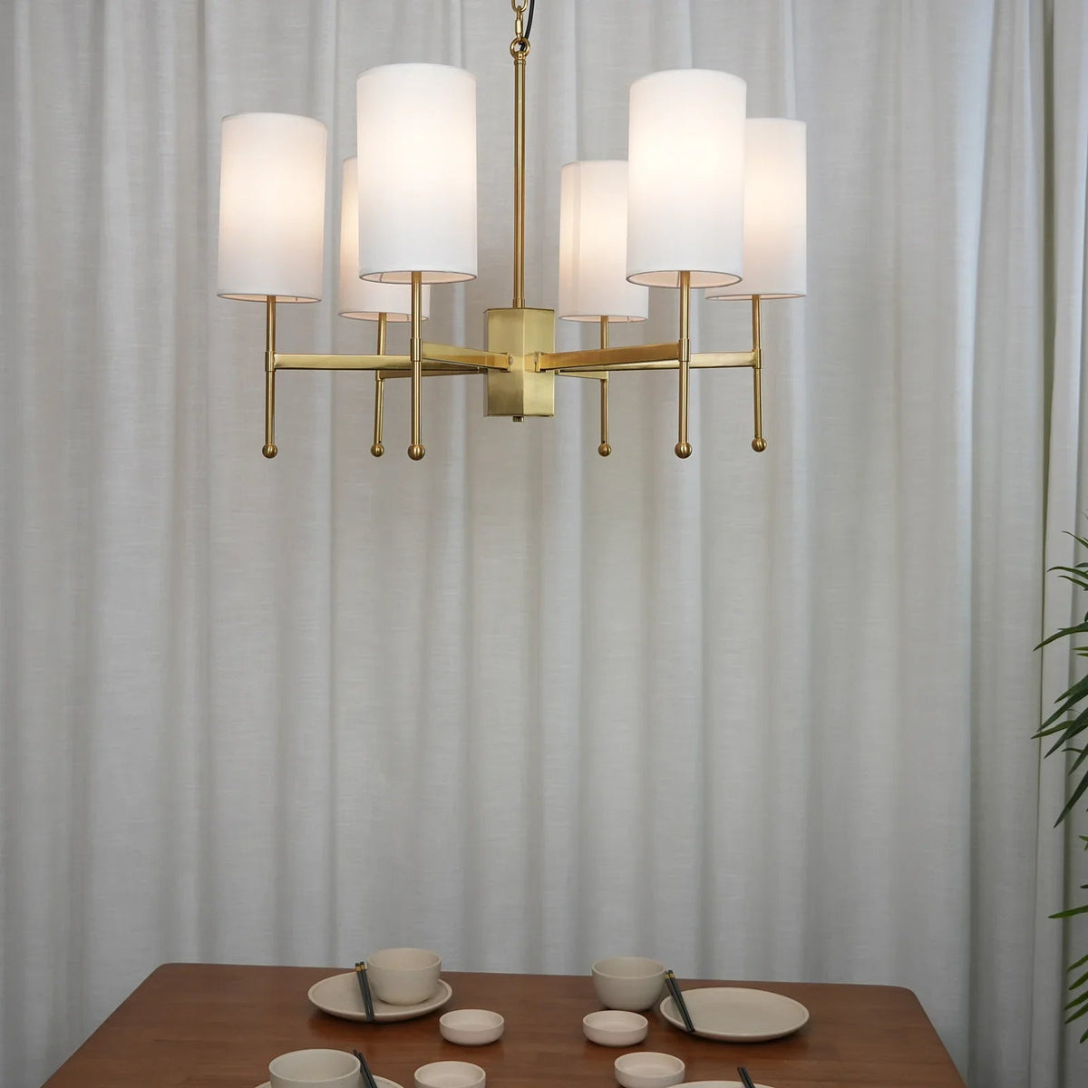 Silk Stem Chandelier
