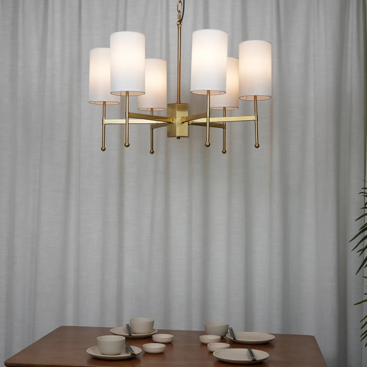 Silk Stem Chandelier
