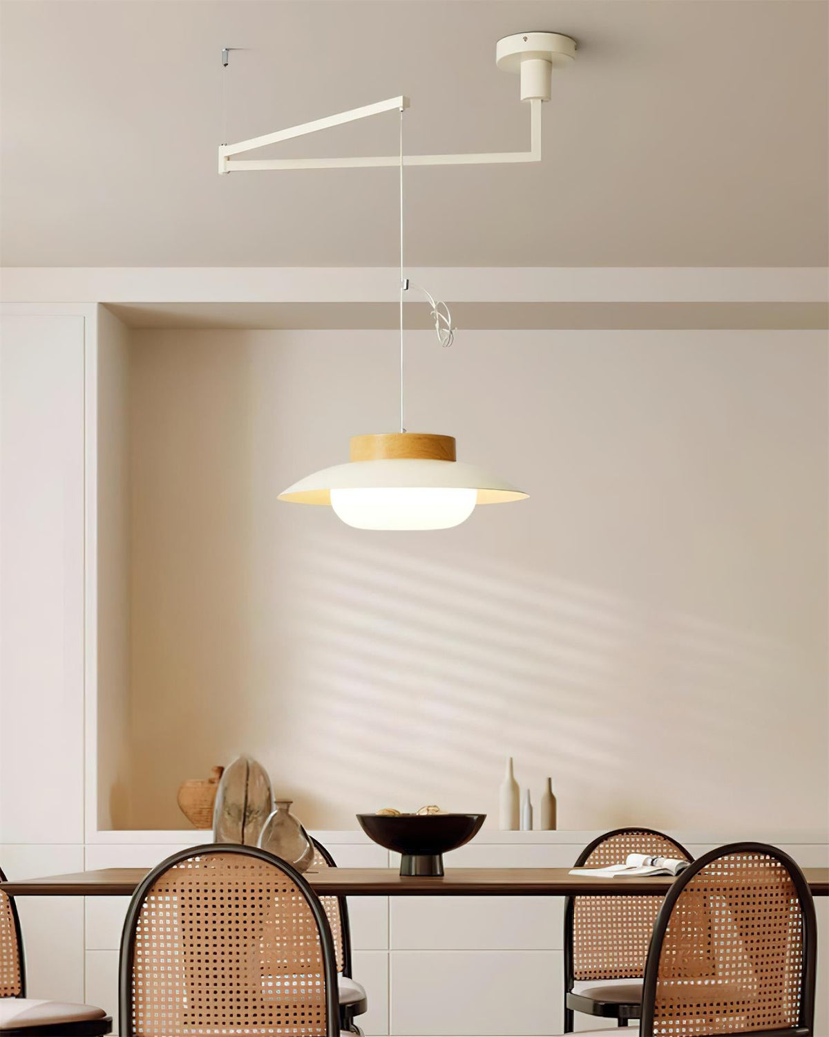 Teriivise Swing Arm Pendant Lamp