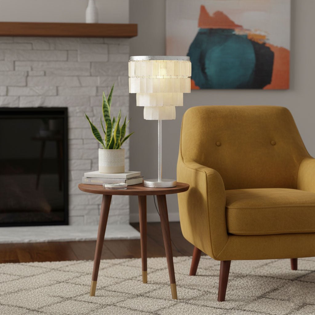 Skye Tiered Shell Table Lamp