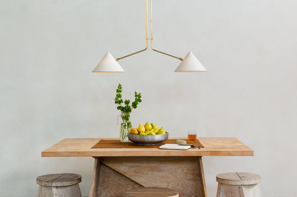 Norvayne Slide 2 Arm Pendant Lamp