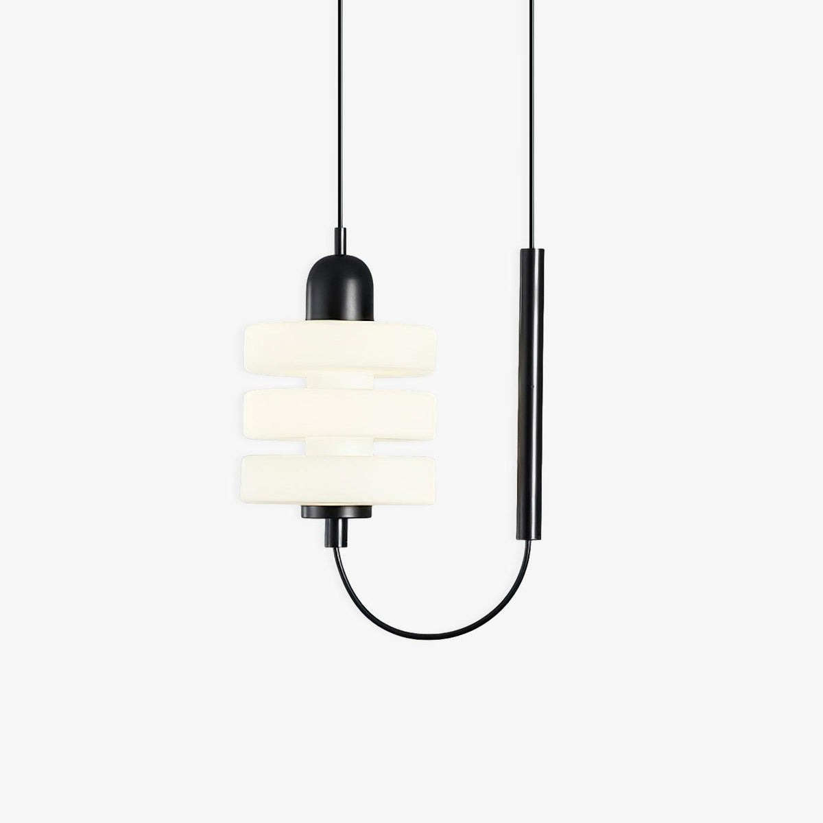 Japanese Minimalist Glass Pendant Light