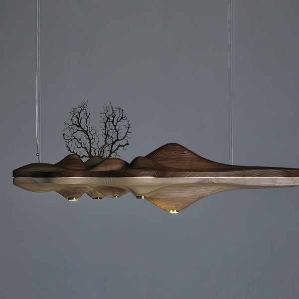 Tolven Premium Elegance Wood Pendant Lamp