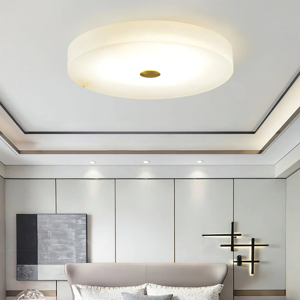 Tamoor Alabaster Ceiling Light