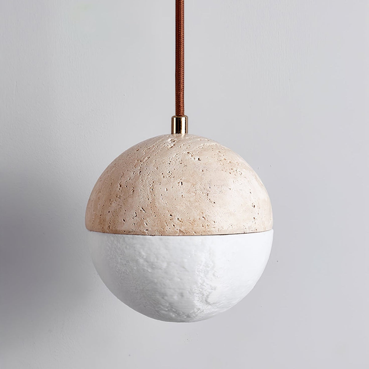 Alabaster Square Pendant Light