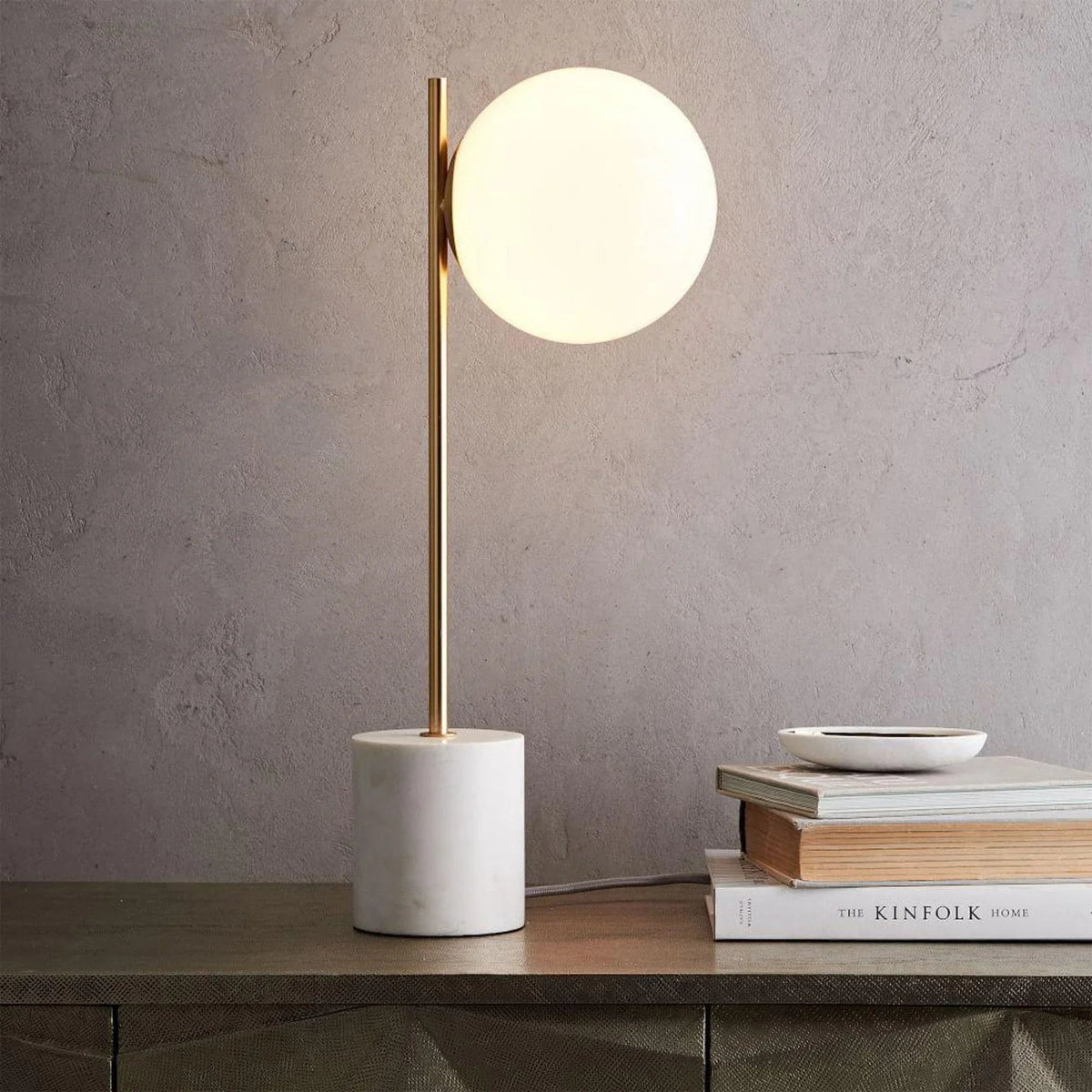 Sphere stem Table lamp
