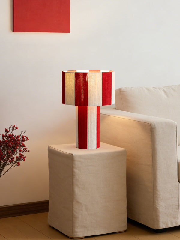Spool Cotton Thread Table Lamp