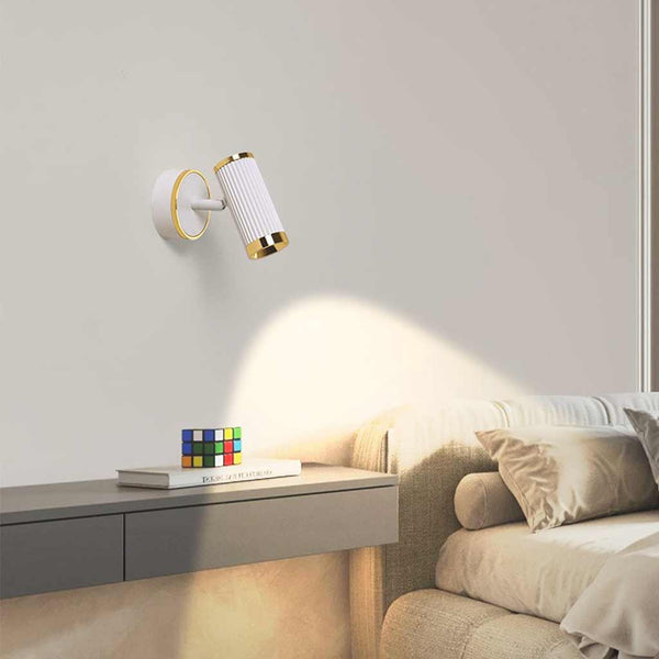 Ceiling / Wall Spotlight Fashion Adjustable LED, White