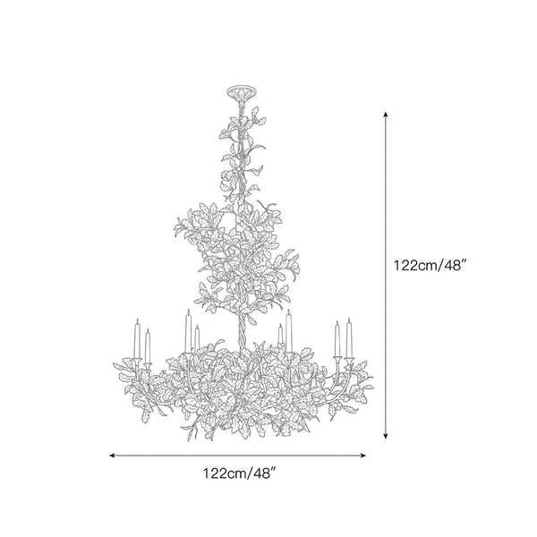 Floréthys Spring Oak Tree Chandelier