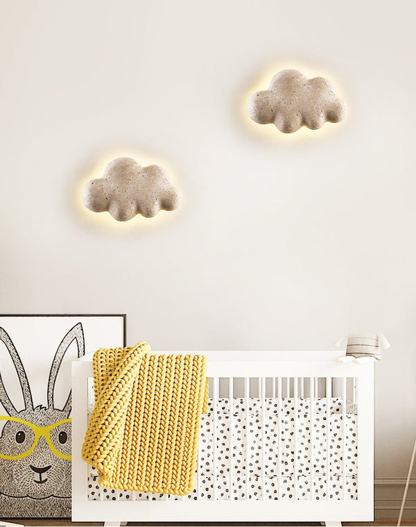 Stone Cloud Wall Light