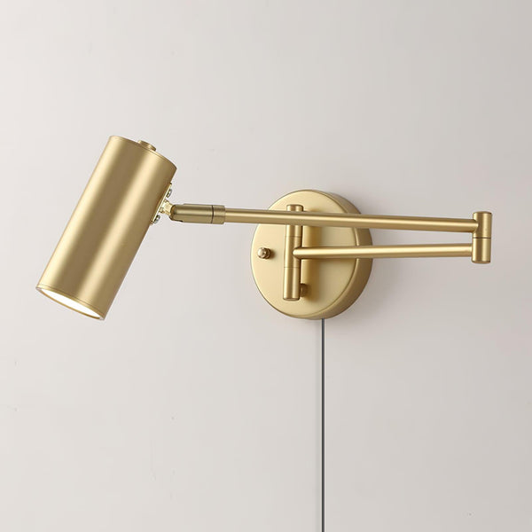 Swing Arm Plug-in Wall Sconce