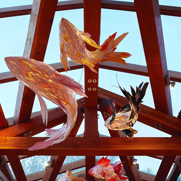 Orshair Wood Chandelier