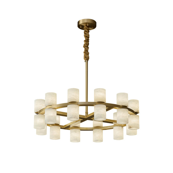 Etalir Postmodern Luxury Alabaster Chandelier