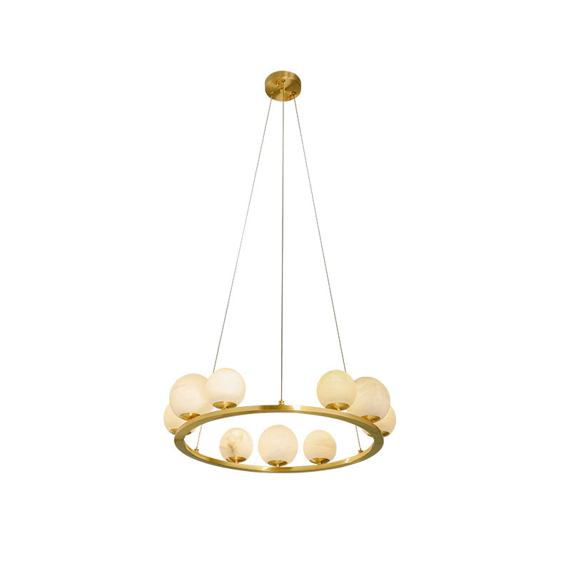 Ulmaran Nordi Art Alabaster Chandelier