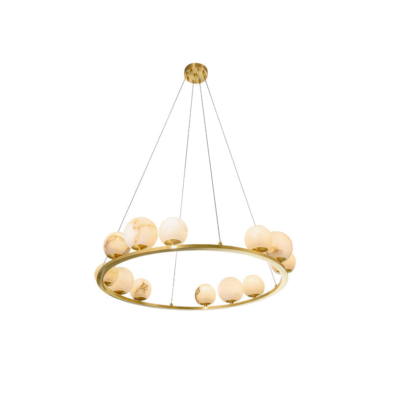 Ulmaran Nordi Art Alabaster Chandelier
