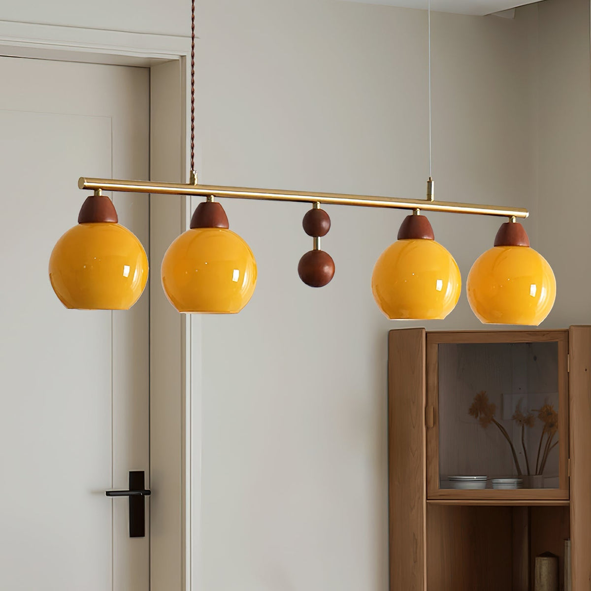 Lioruella Hand-blown Glass Chandelier