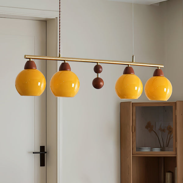 Lioruella Hand-blown Glass Chandelier