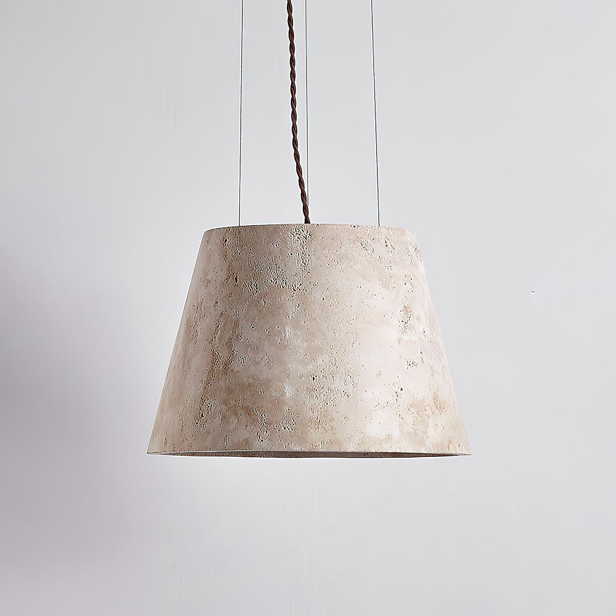 Ovelir Travertine Pendant Lamp