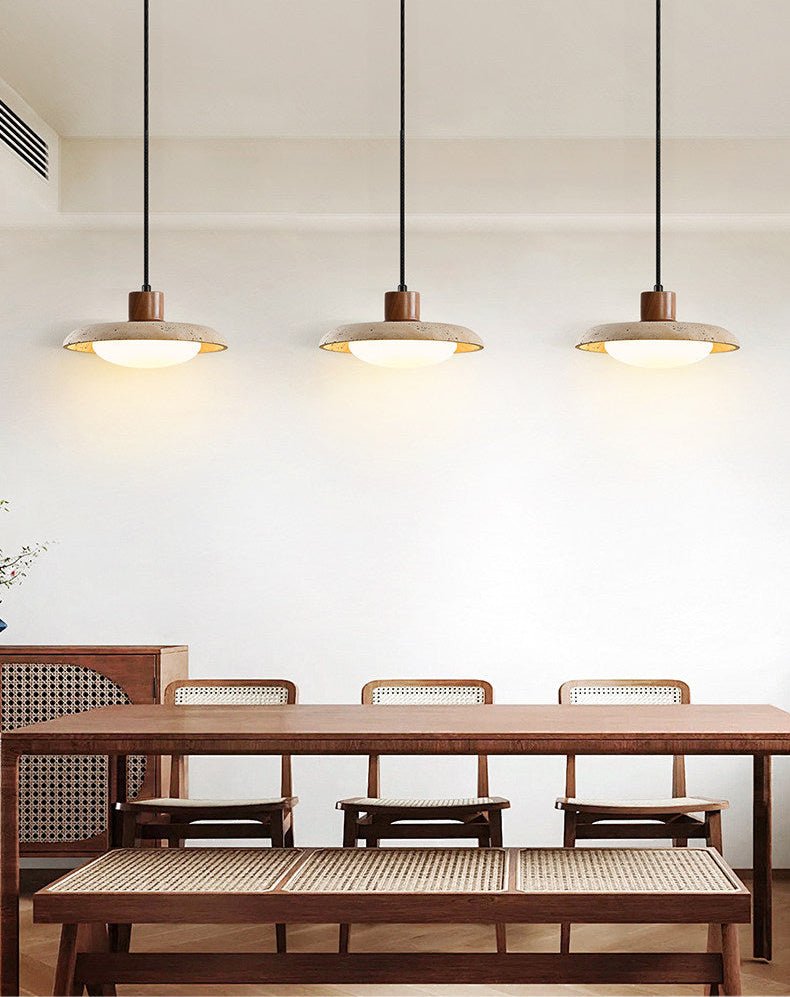 Tavola Travertine Pendant Light