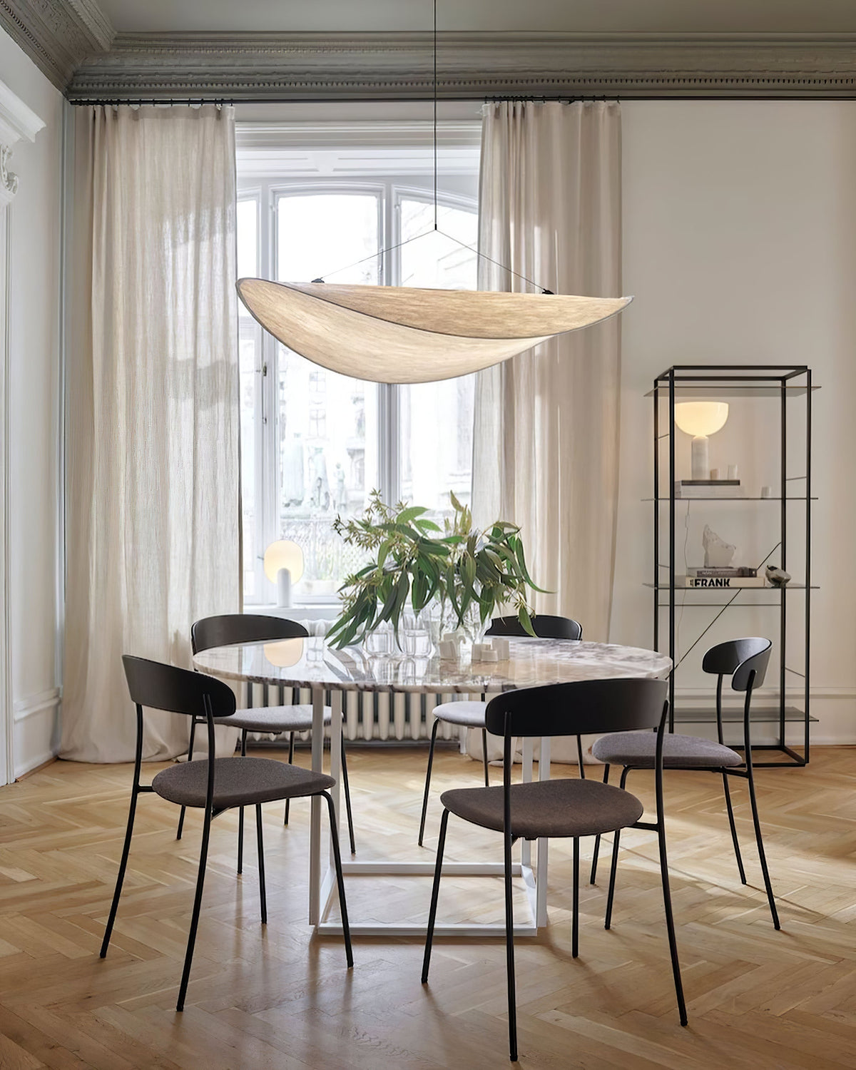 Twist Pendant Contemporary Swag Light
