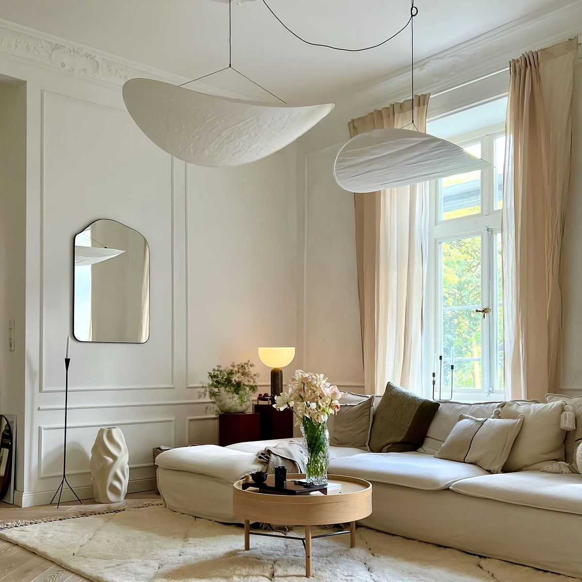 Twist Pendant Contemporary Swag Light
