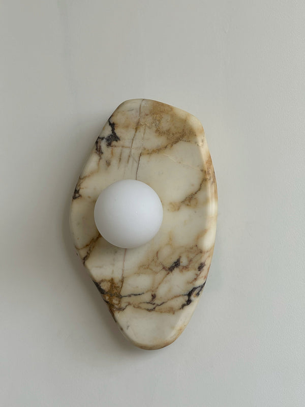 Mylirira Marble Glass Wall Lamp
