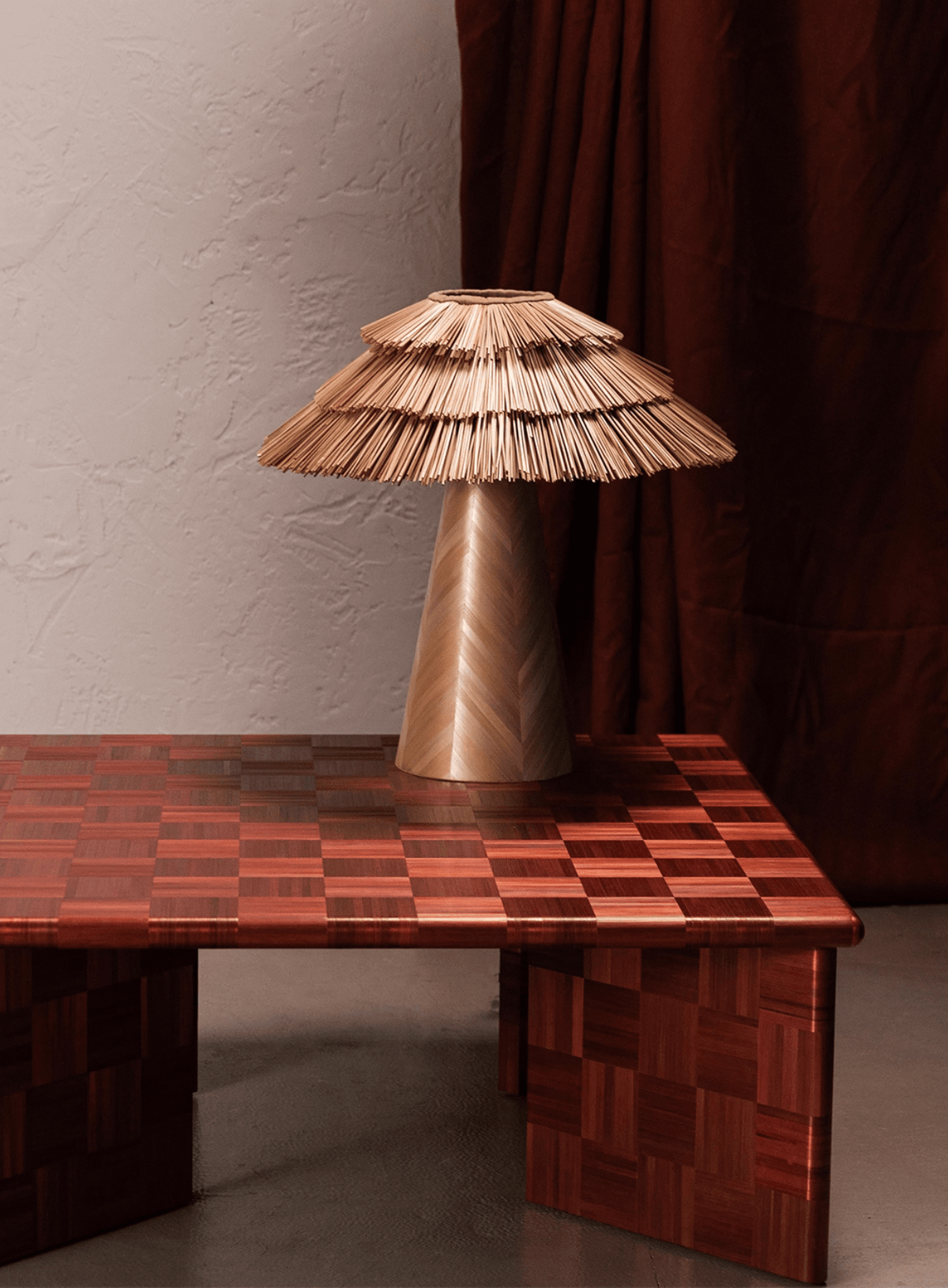Thatch Table Lamp