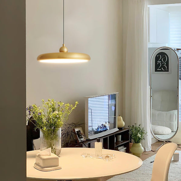 Thin Disc Pendant Lamp
