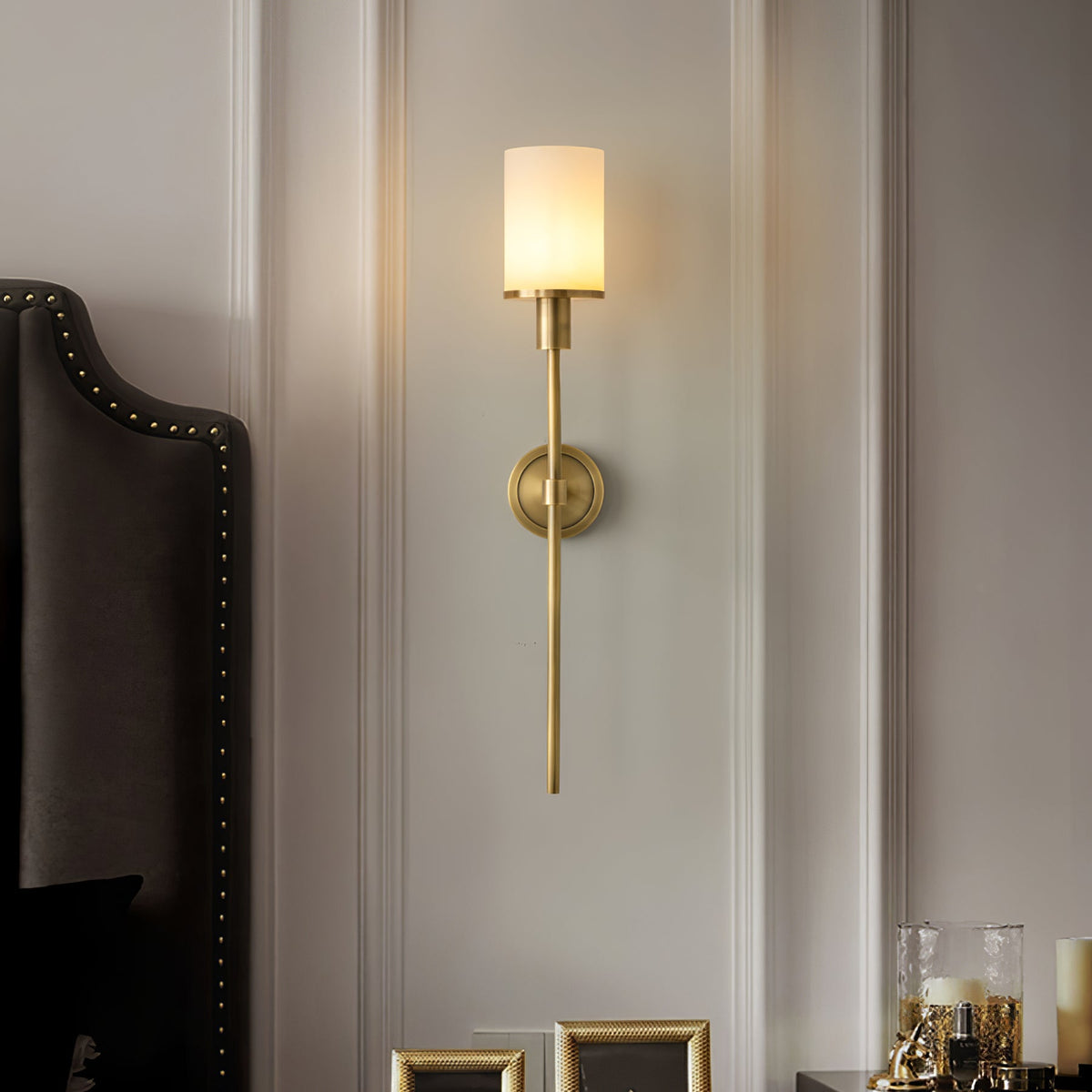 Alabaster Tracie Luxury Wall Sconce