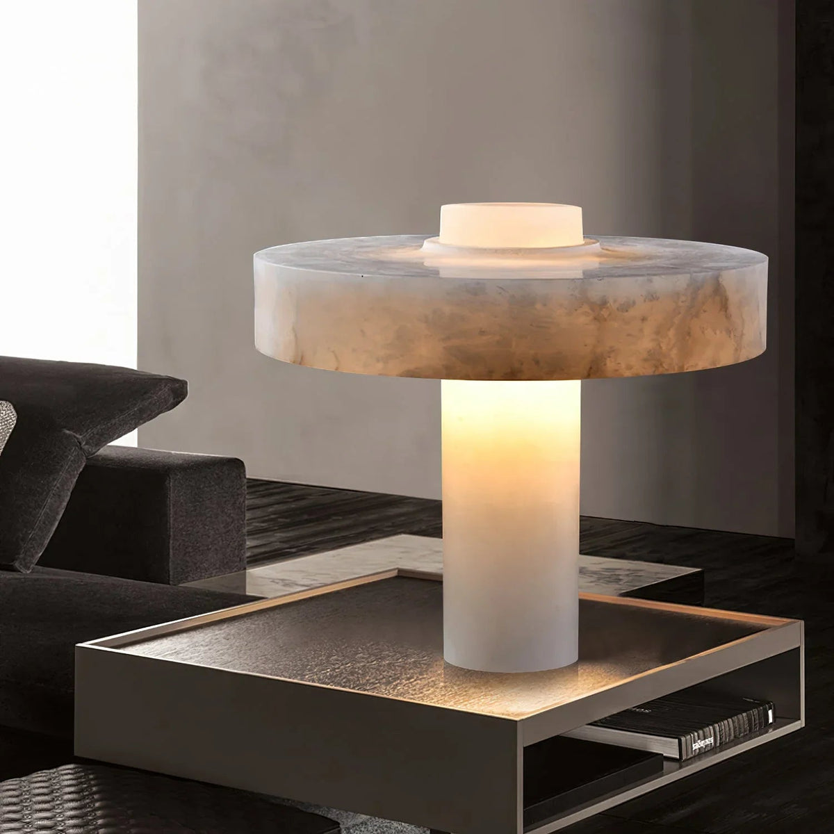 Alabaster Tramonto Table Lamp