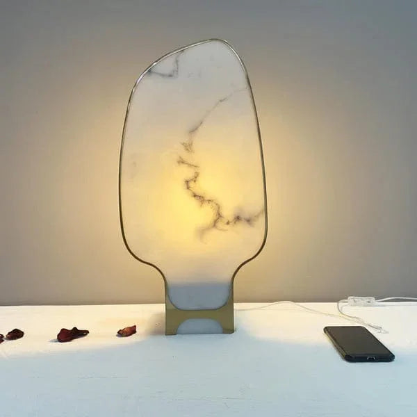 Translucent Stone Table Lamp