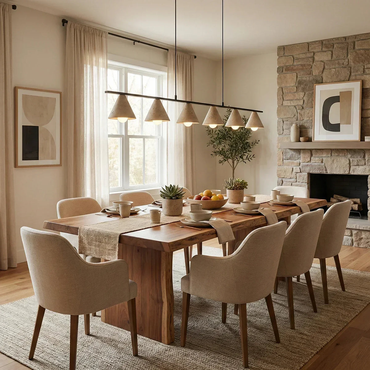 Travertine Aldex Pendant Lamp