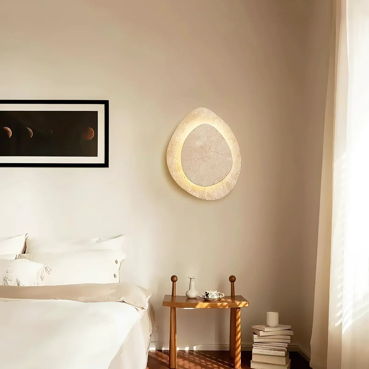 Travertine Alice Wall Lamp