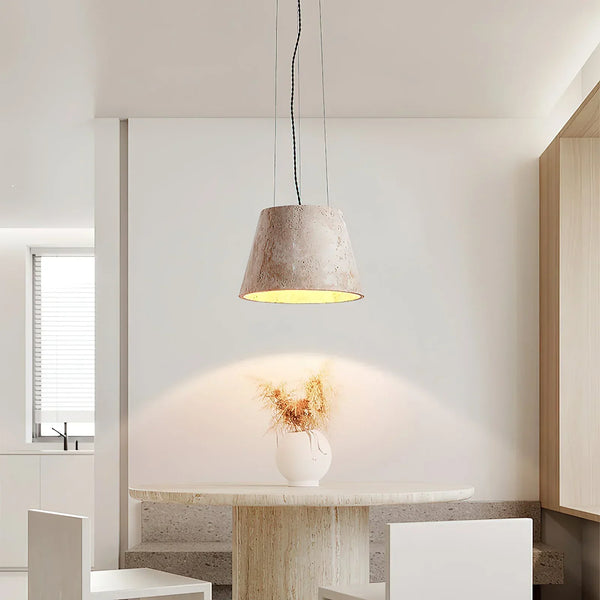 Travertine Talma Pendant Lamp