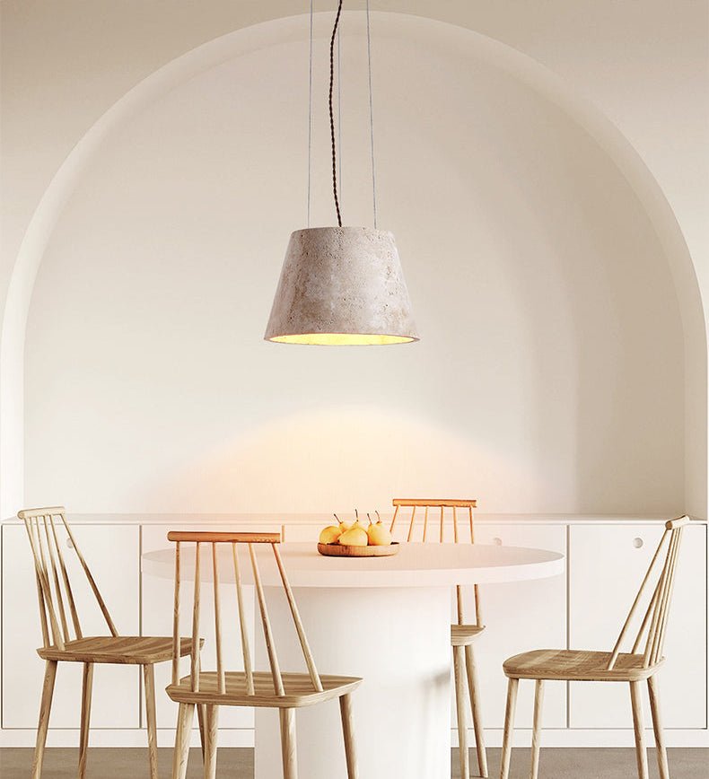 Travertine Talma Pendant Lamp